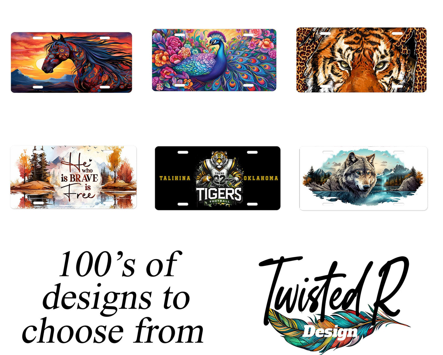 New Release, Galaxy Desert Night Aluminum Front License Plate, Vanity Plate, Car Accessory