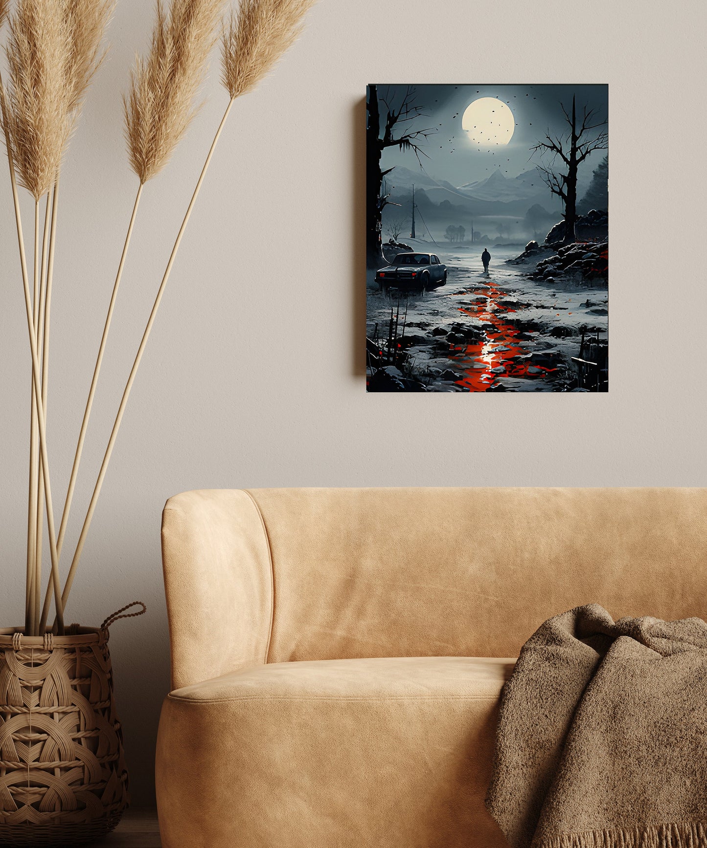 11x14 Film Noir Wall Art Canvas Print