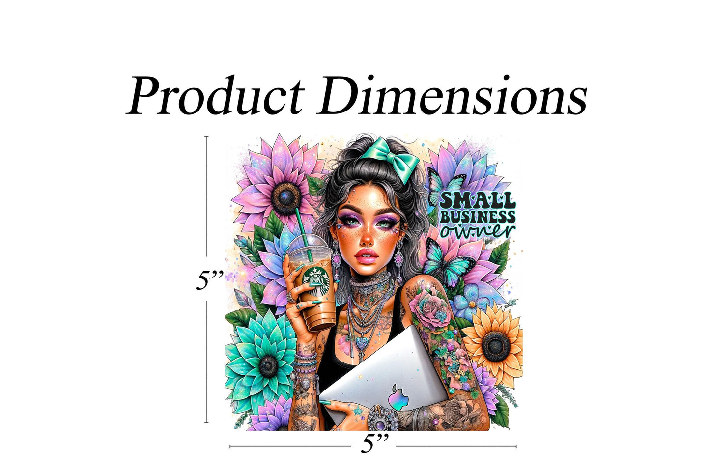 Small Business Owner Printed Handmade Wood Mini Sign