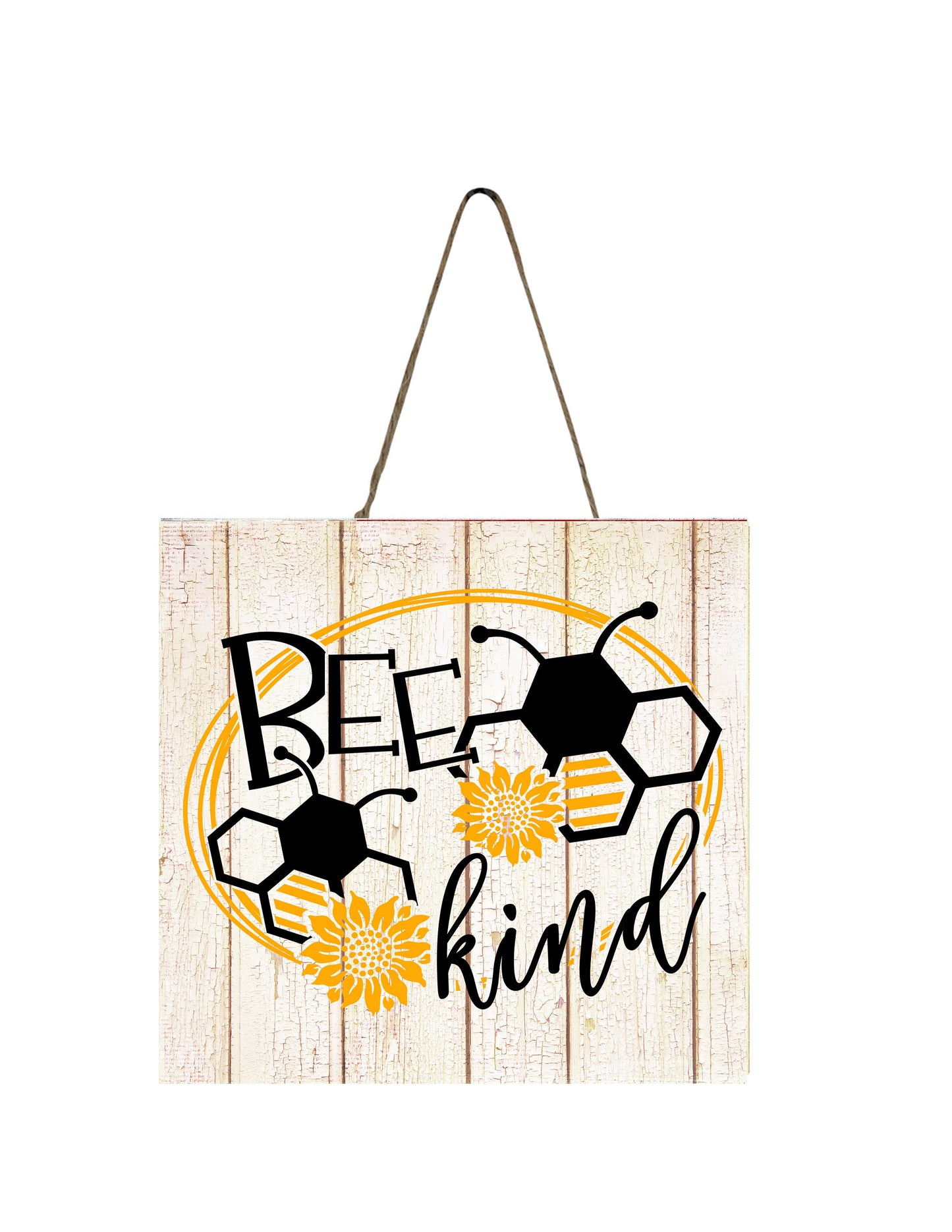 Bee Kind Bee Wood Mini Sign