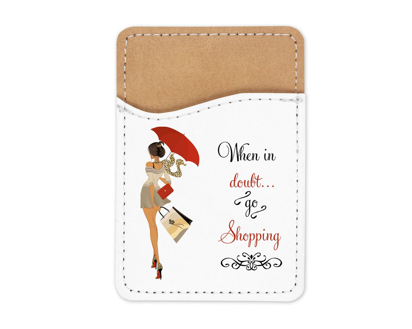 Go Shopping Cartera para teléfono Tarjetero para tarjeta de crédito