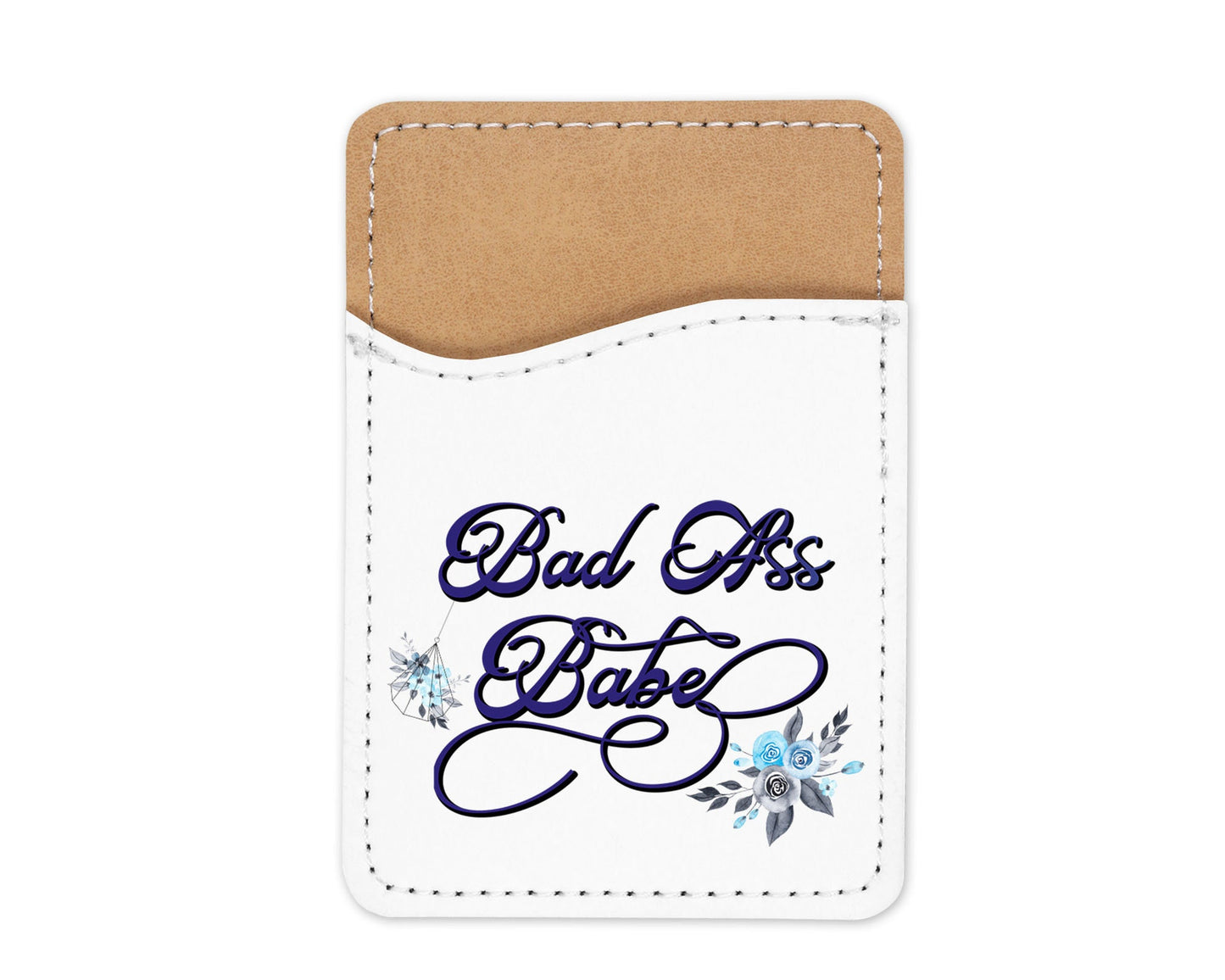 Cartera para teléfono Bad Ass Babe Titular de la tarjeta de crédito