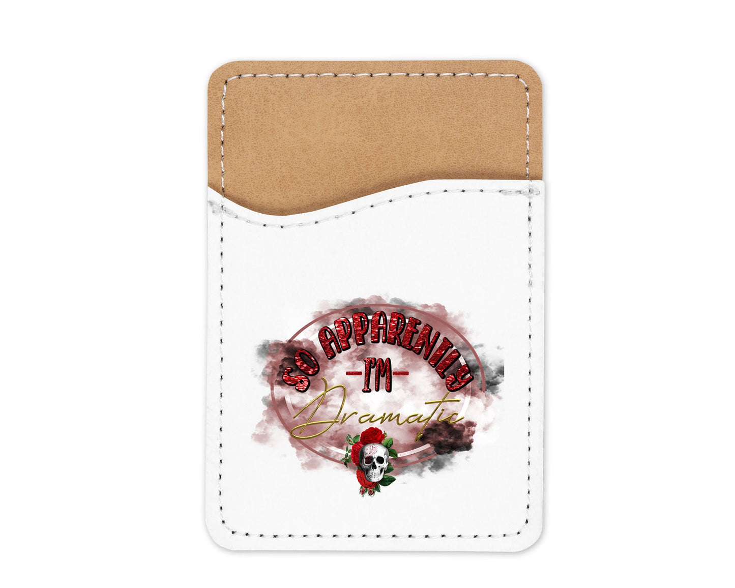 Aparentemente, soy un tarjetero de crédito con billetera para teléfono dramático