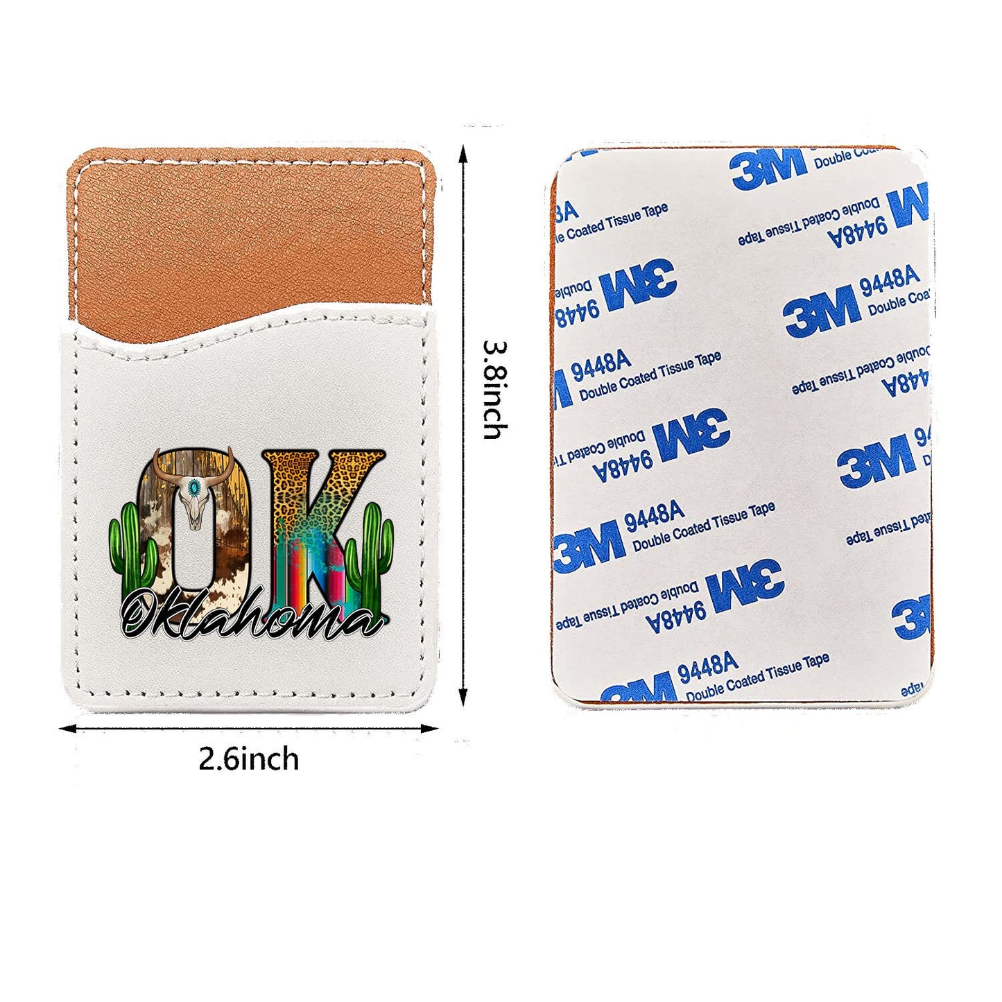 Oklahoma Western Phone Wallet Credit Card Holder