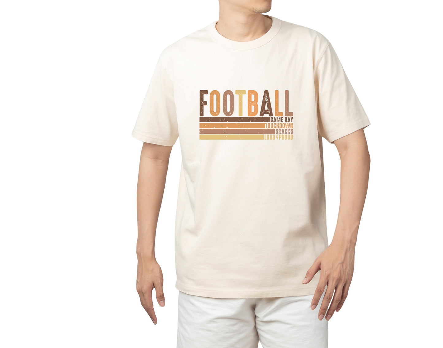 Football Fall T Shirt, Tshirt, Graphic T's  100% Cotton Tee,