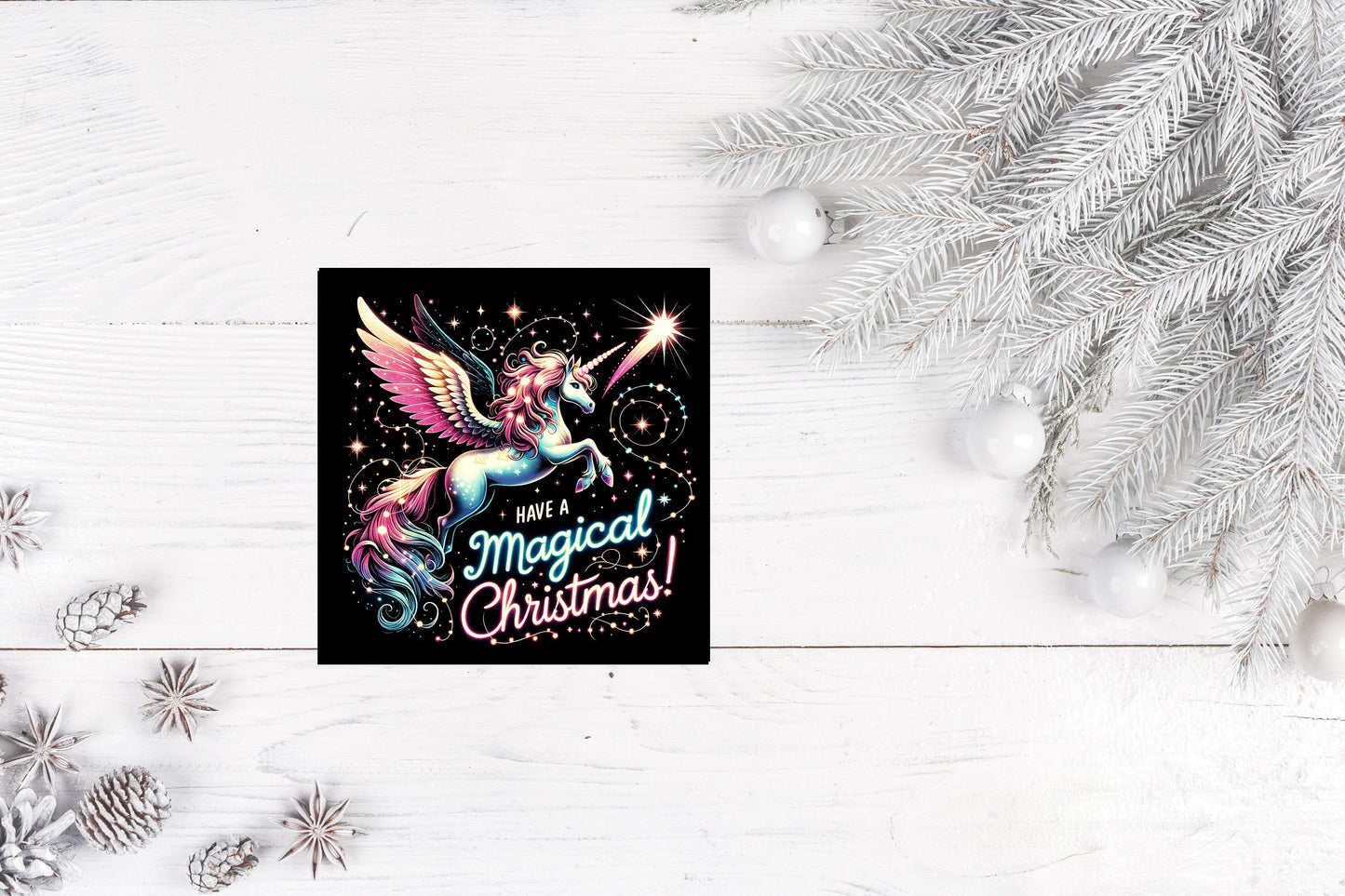 Christmas Ornament, Unicorn Have a Magical Christmas, Tier Tray Decor, Wreath Sign, Mini Sign, Door Hanger