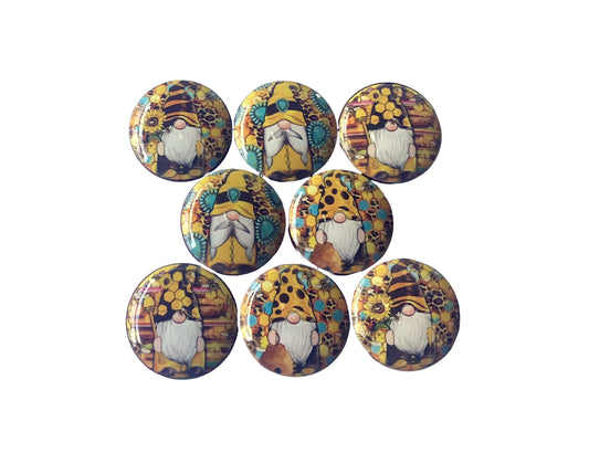 Western Cabinet and Drawer Knobs, Set of 8 Honey Gnomes, Cabinet Knobs Drawer Knobs and Pulls, Kitchen Cabinet Knobs,