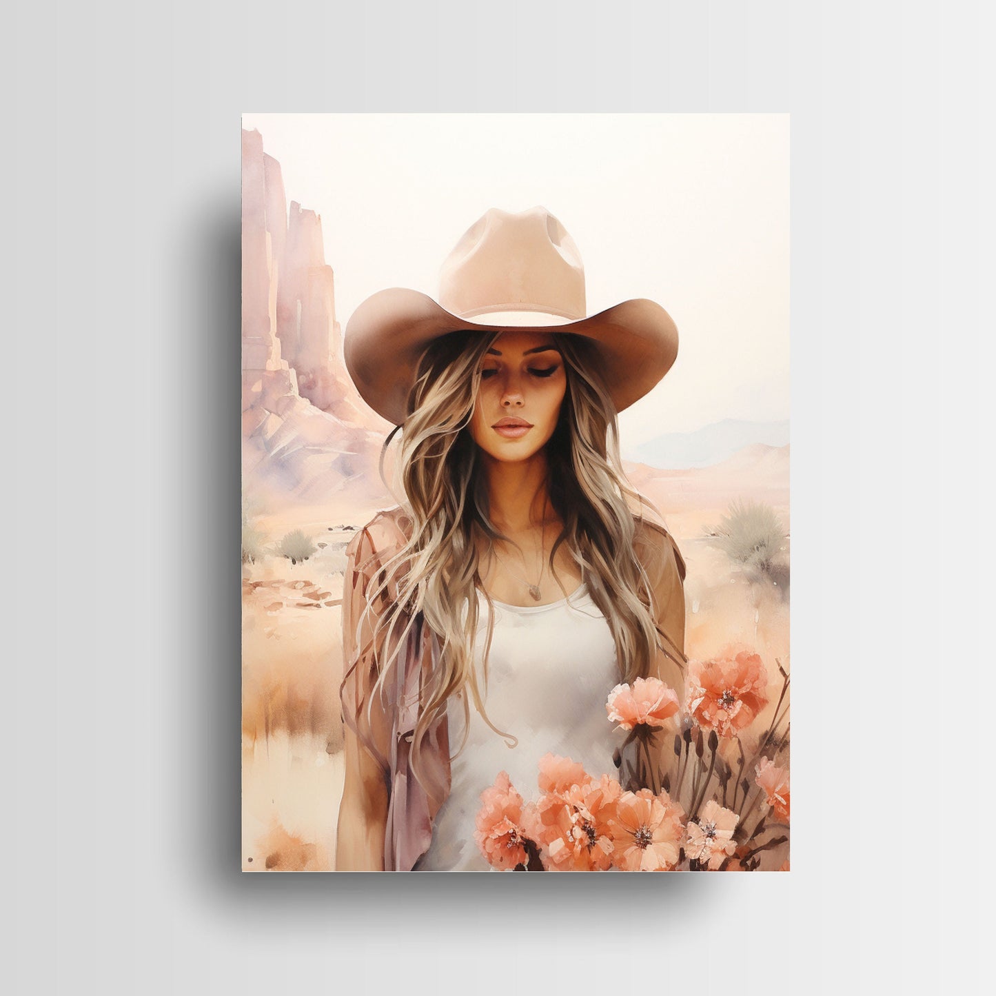 11x14 Desert Beauty Wall Art Canvas Print