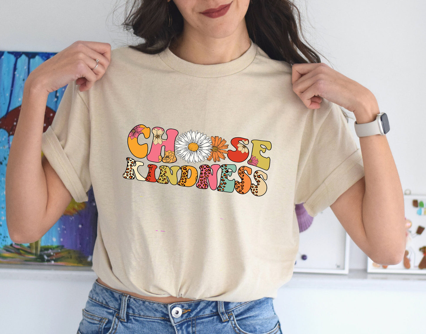 Choose Kindness T Shirt, Tshirt, Graphic T's  100% Cotton Tee