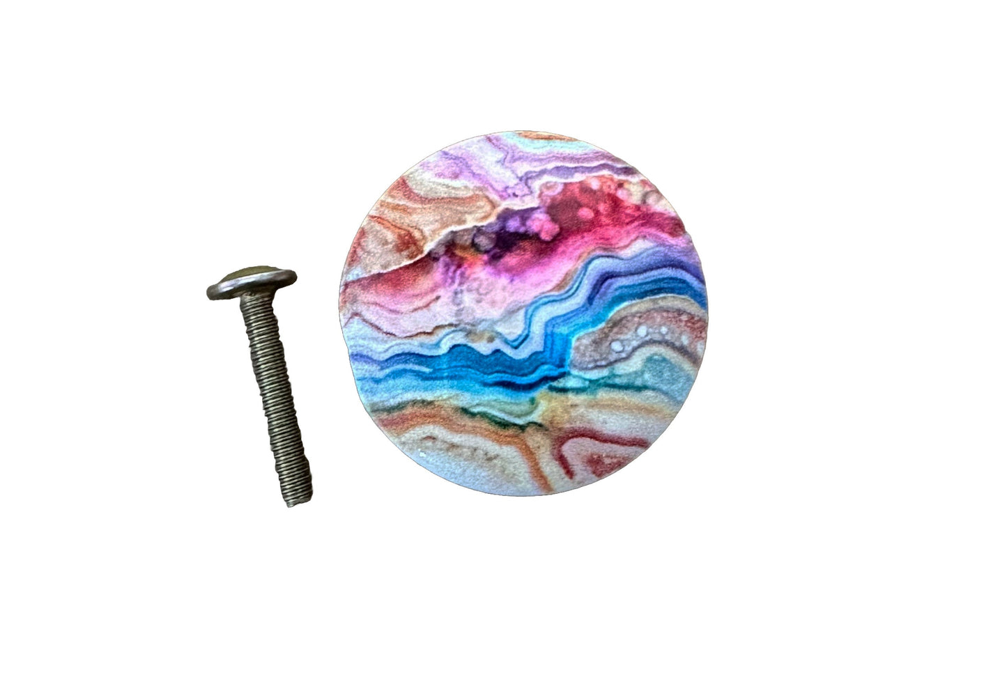 Agate Dreams Cabinet and Drawer Knobs, Set of 8, Cabinet Knobs Drawer Knobs and Pulls, Kitchen Cabinet Knobs