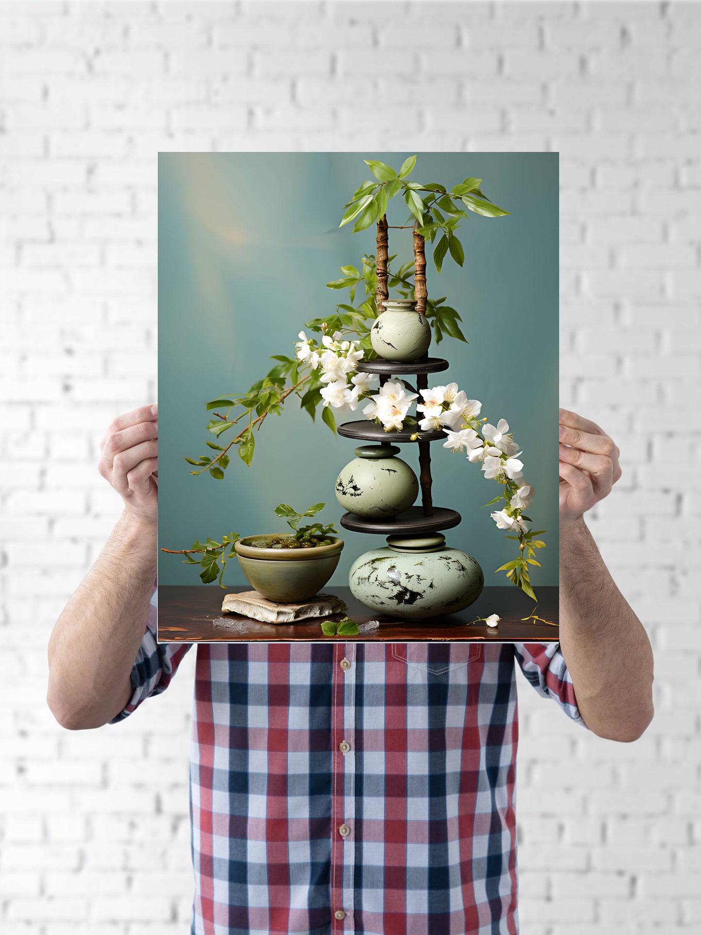 16x20 Asian Influence Wall Art Canvas Print