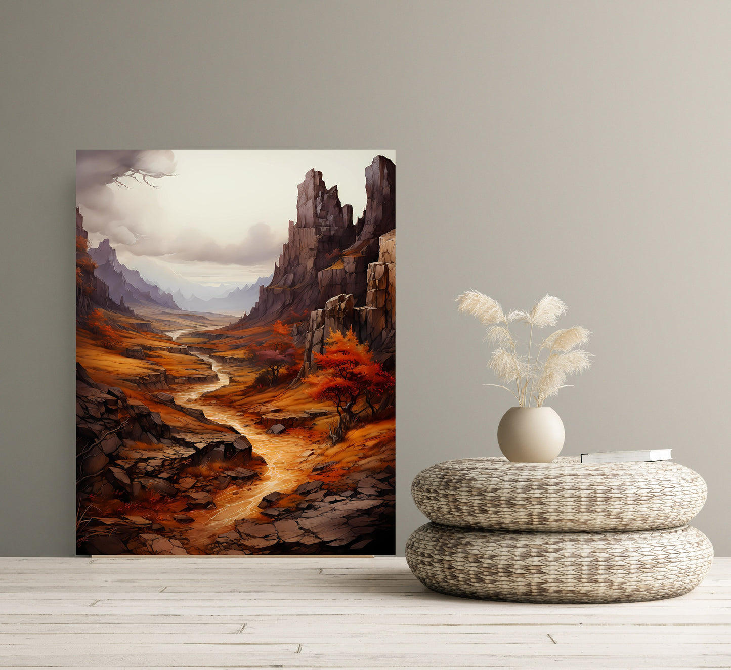 11x14 Diablo Path Wall Art Canvas Print