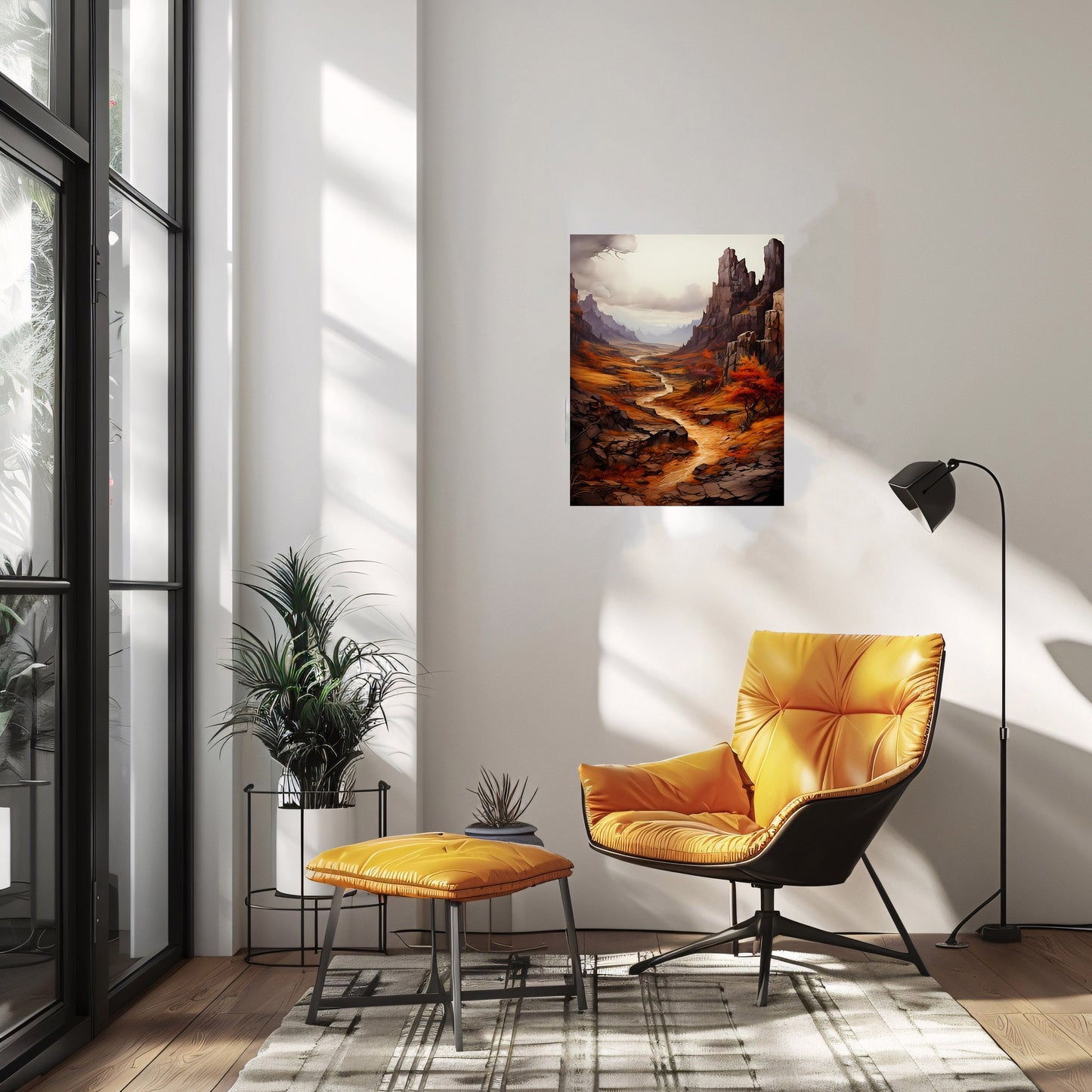 11x14 Diablo Path Wall Art Canvas Print