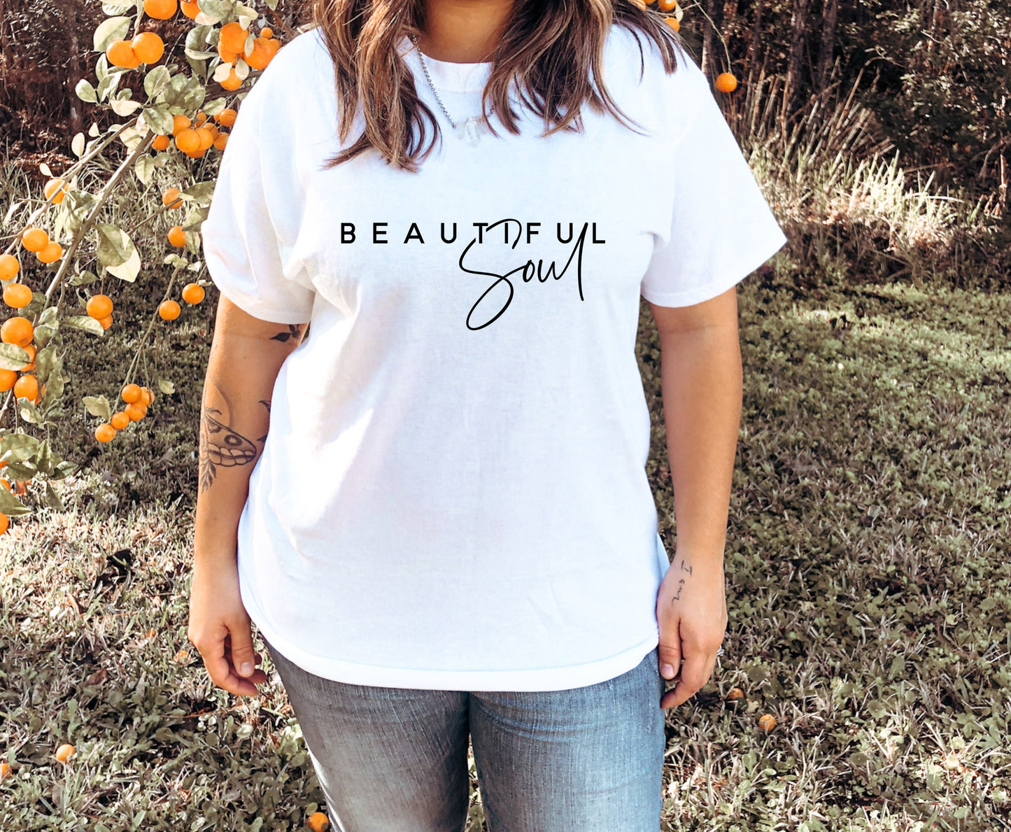 New Release, Beautiful Soul T Shirt, Tshirt, Graphic T's  100% Cotton Black White or Gray, Tee,