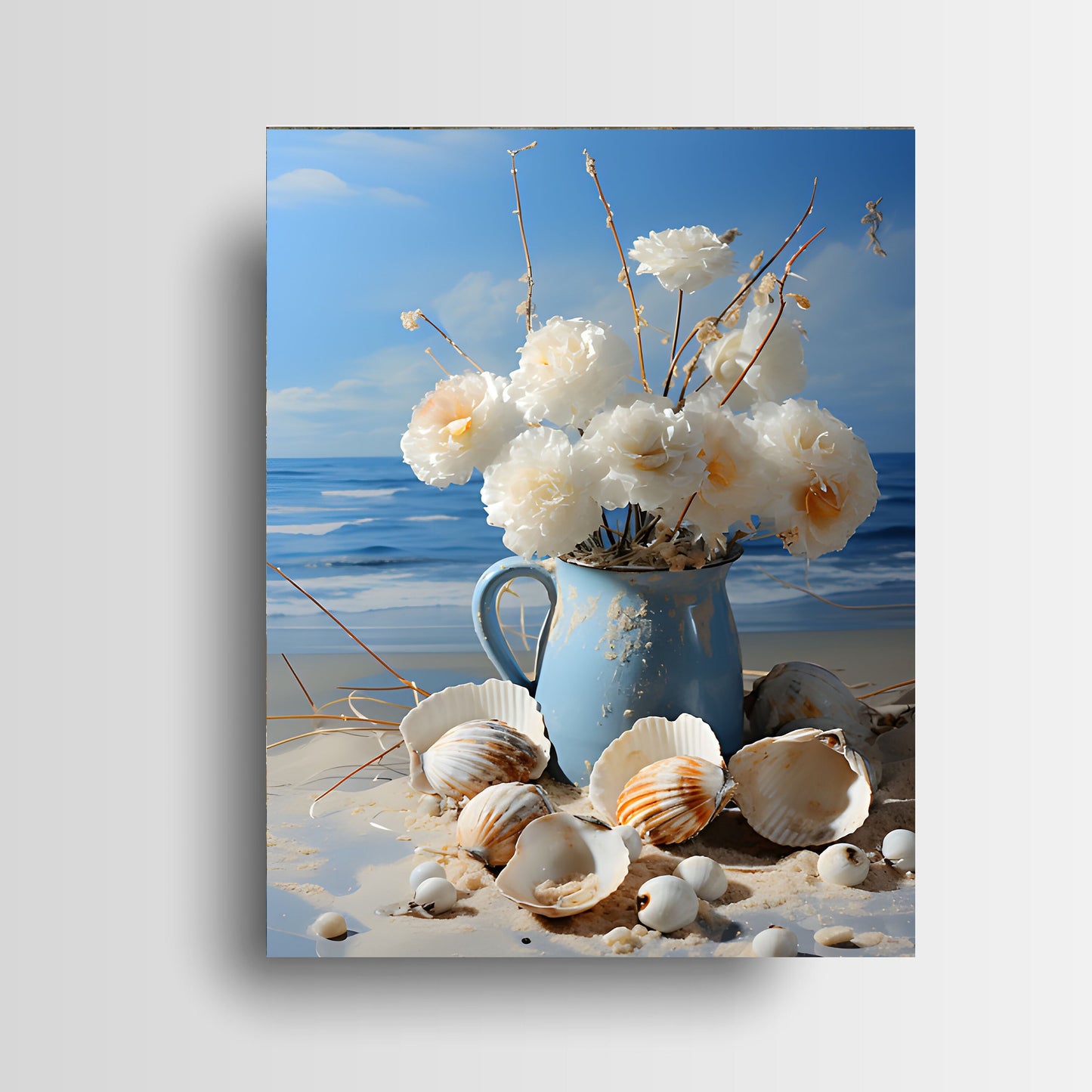 16x20 Beach Bouquet Wall Art Canvas Print