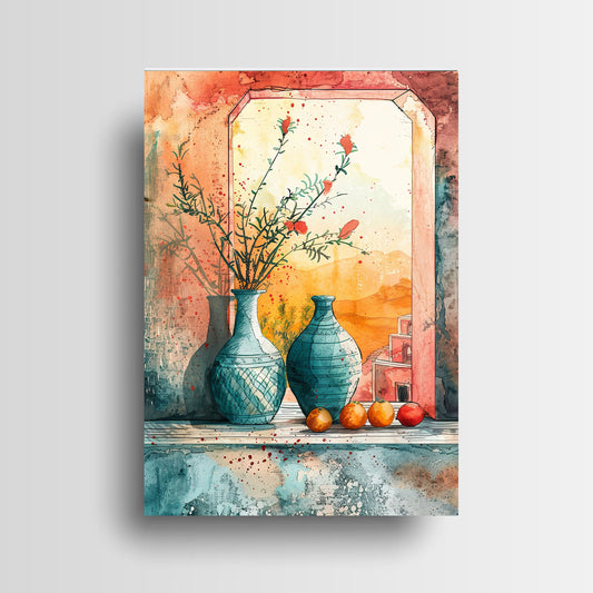 11x14 Desert Portal Wall Art Canvas Print