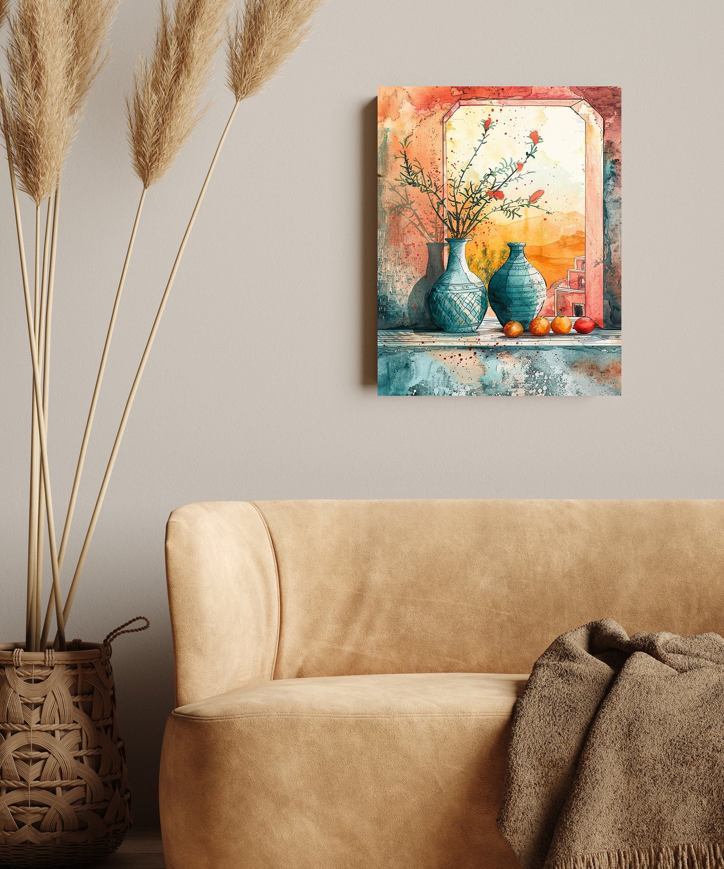 11x14 Desert Portal Wall Art Canvas Print