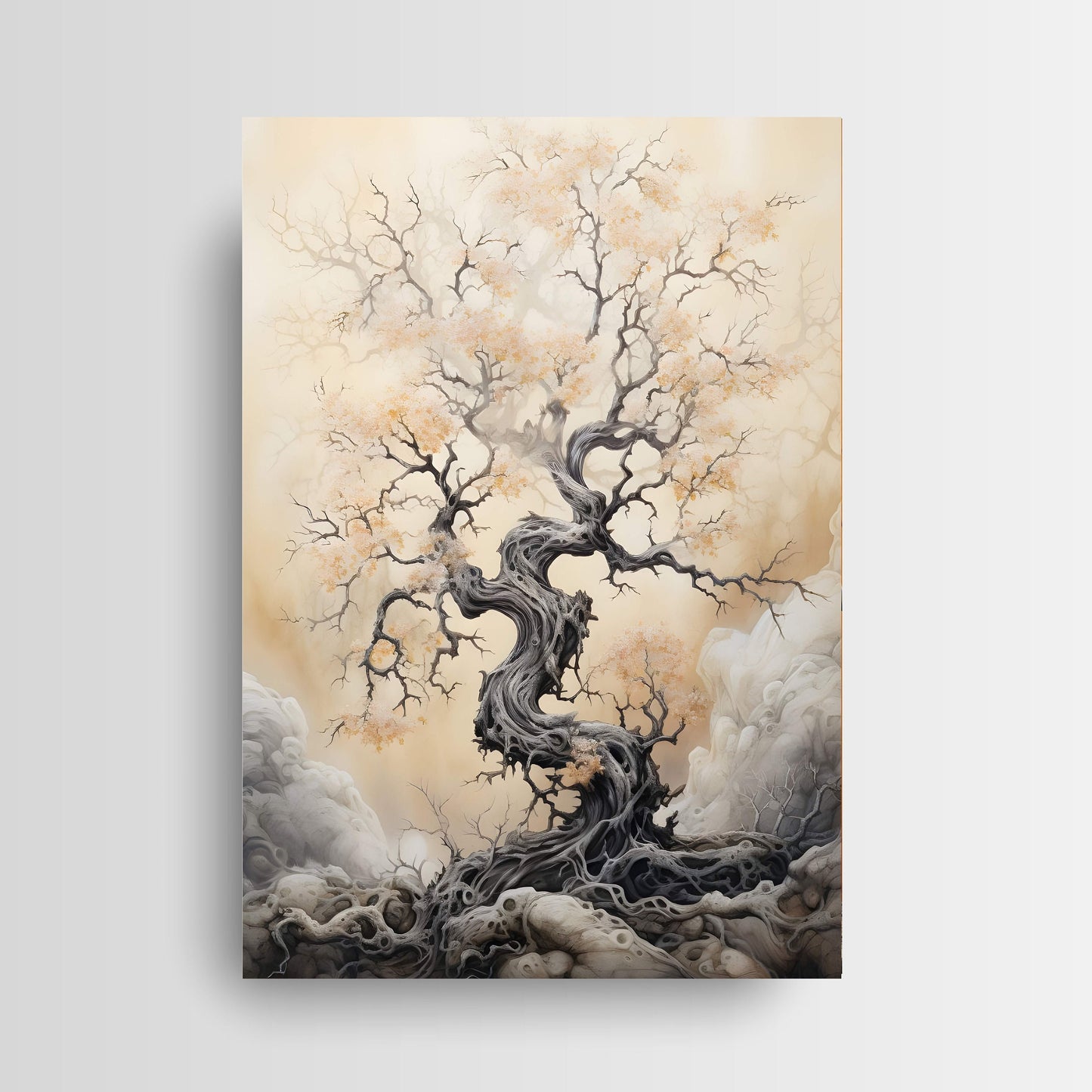 16x20 Ancient Tree Wall Art Canvas Print