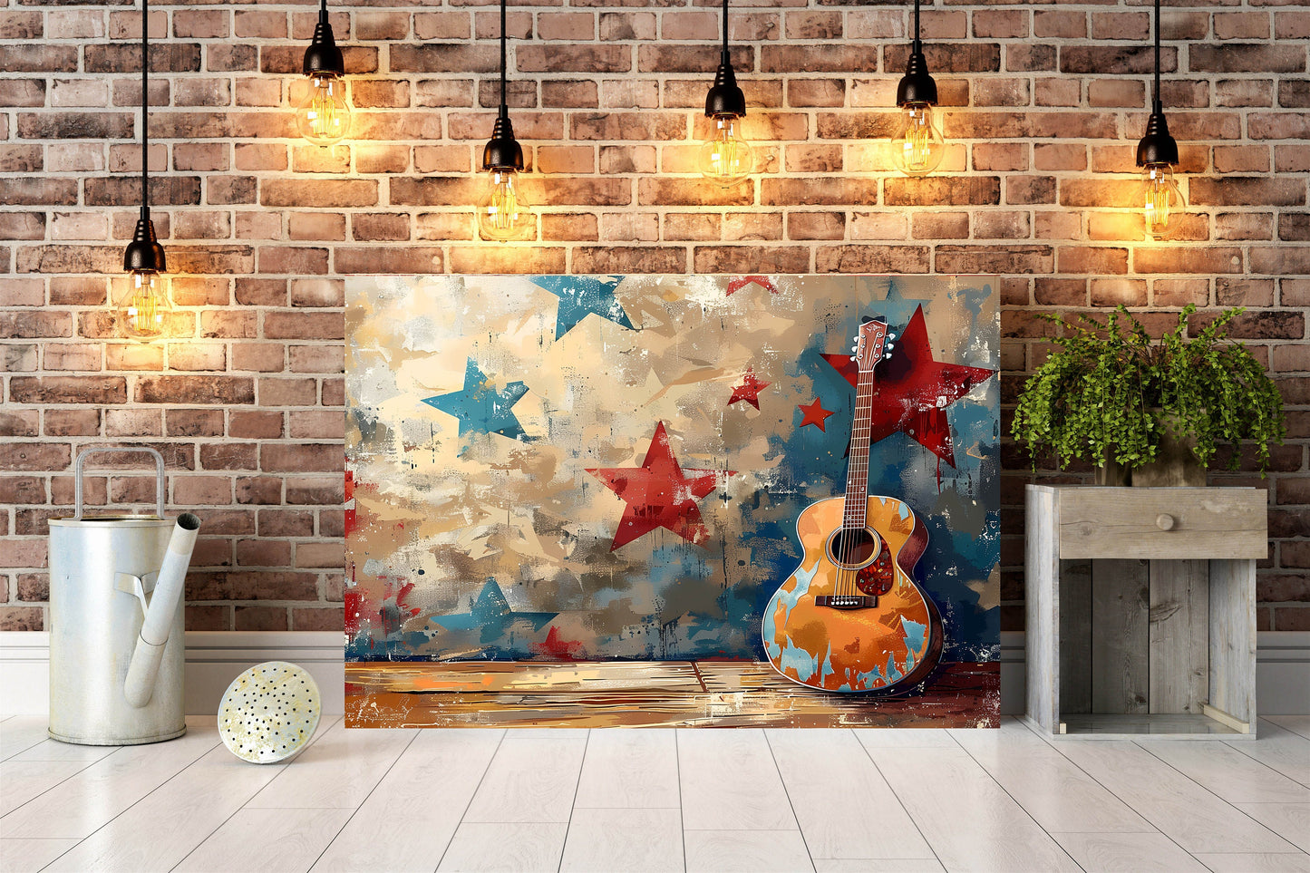 20x16 American Songwriter Wall Art Canvas Print