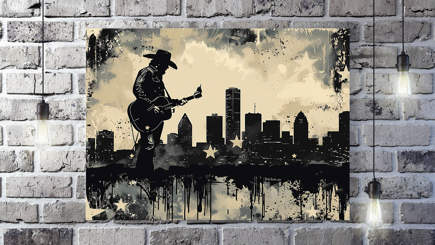 20x16 City Meets Country Wall Art Canvas Print