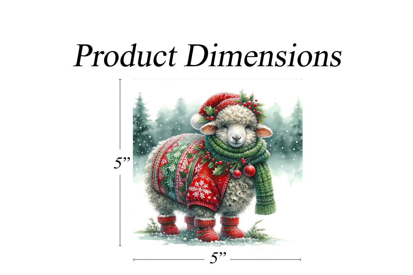 New Release, Christmas Ornament, Christmas Sheep, Tier Tray Decor, Wreath Sign, Mini Sign, Door Hanger