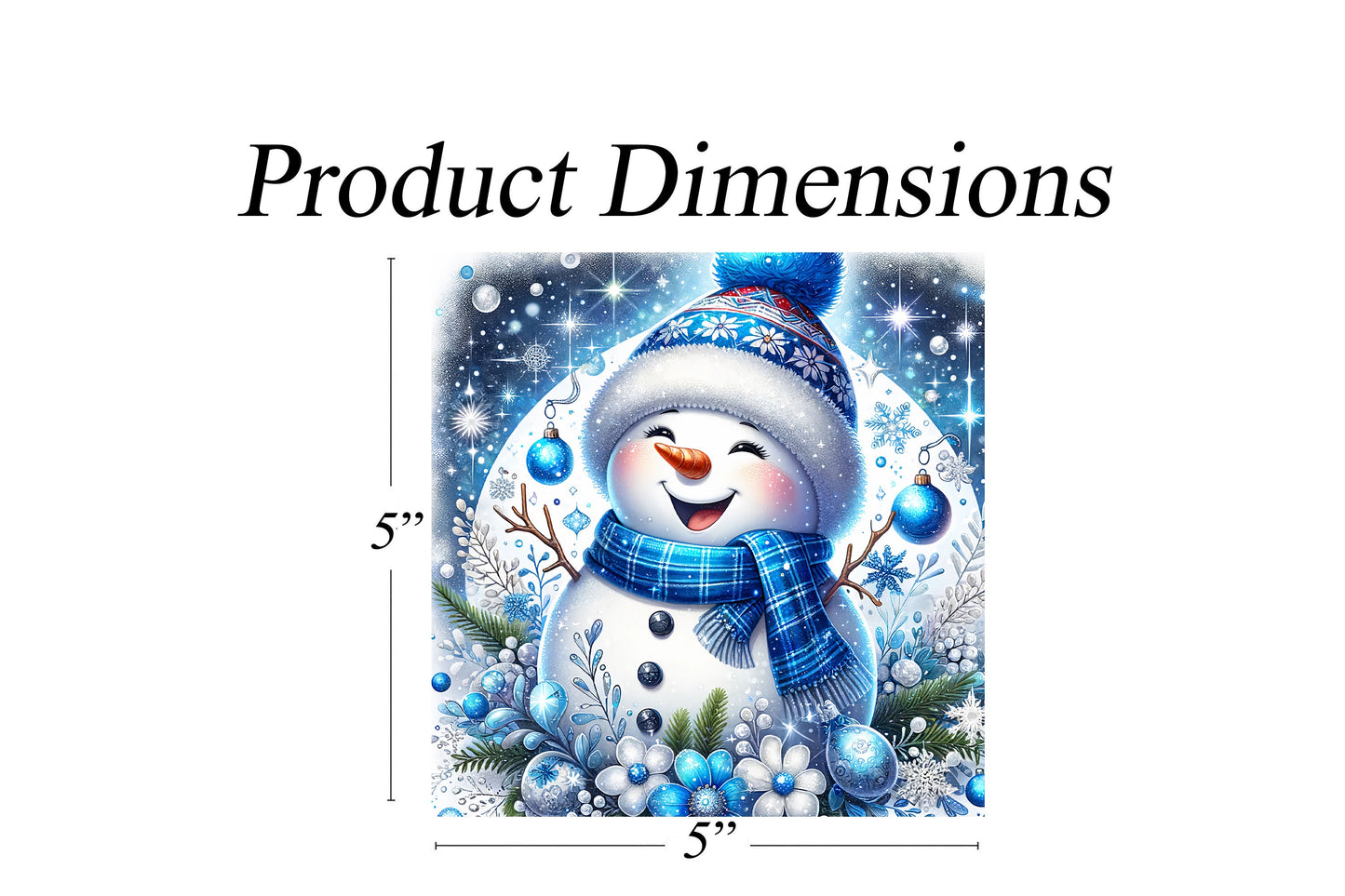 Christmas Ornament, Cute Blue Snowman, Tier Tray Decor, Wreath Sign, Mini Sign, Door Hanger