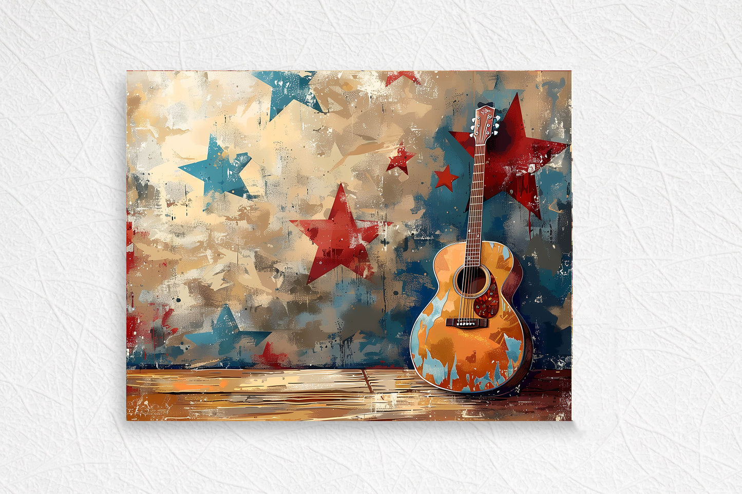 20x16 American Songwriter Wall Art Canvas Print