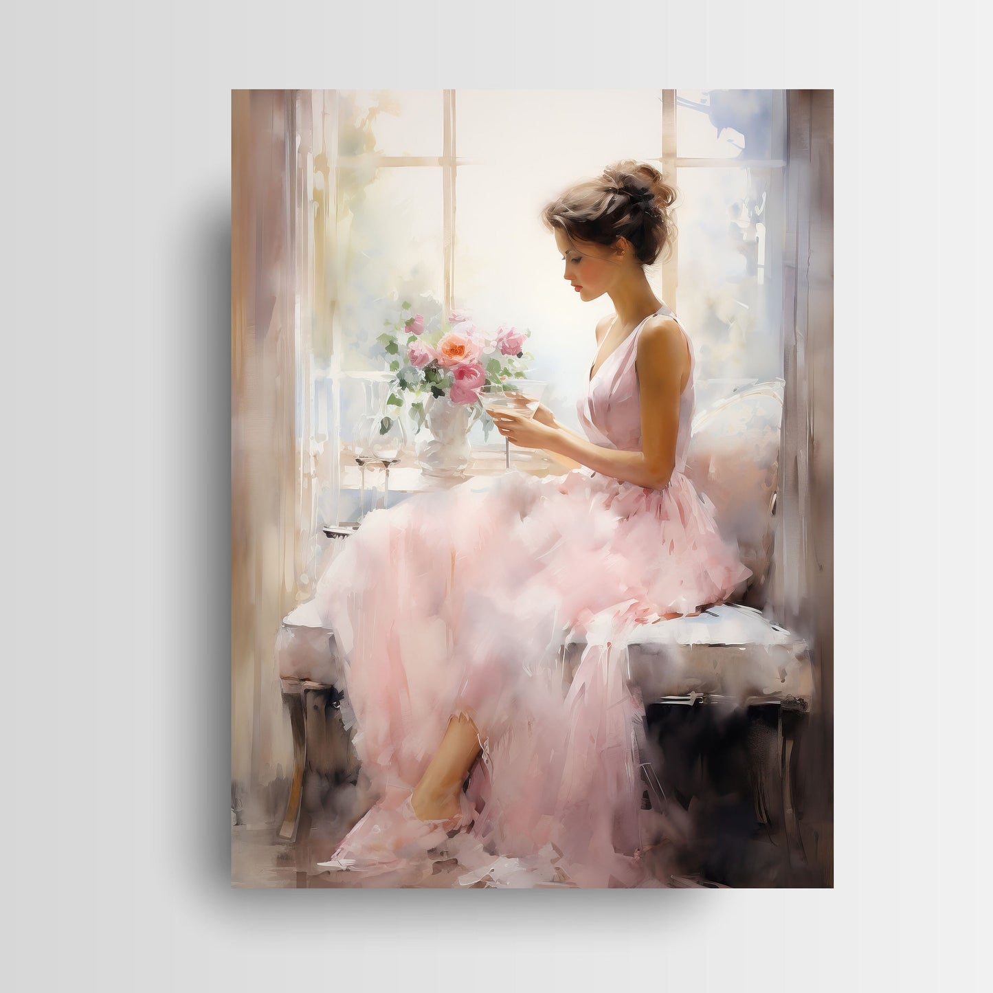 11x14 Emily Wall Art Canvas Print