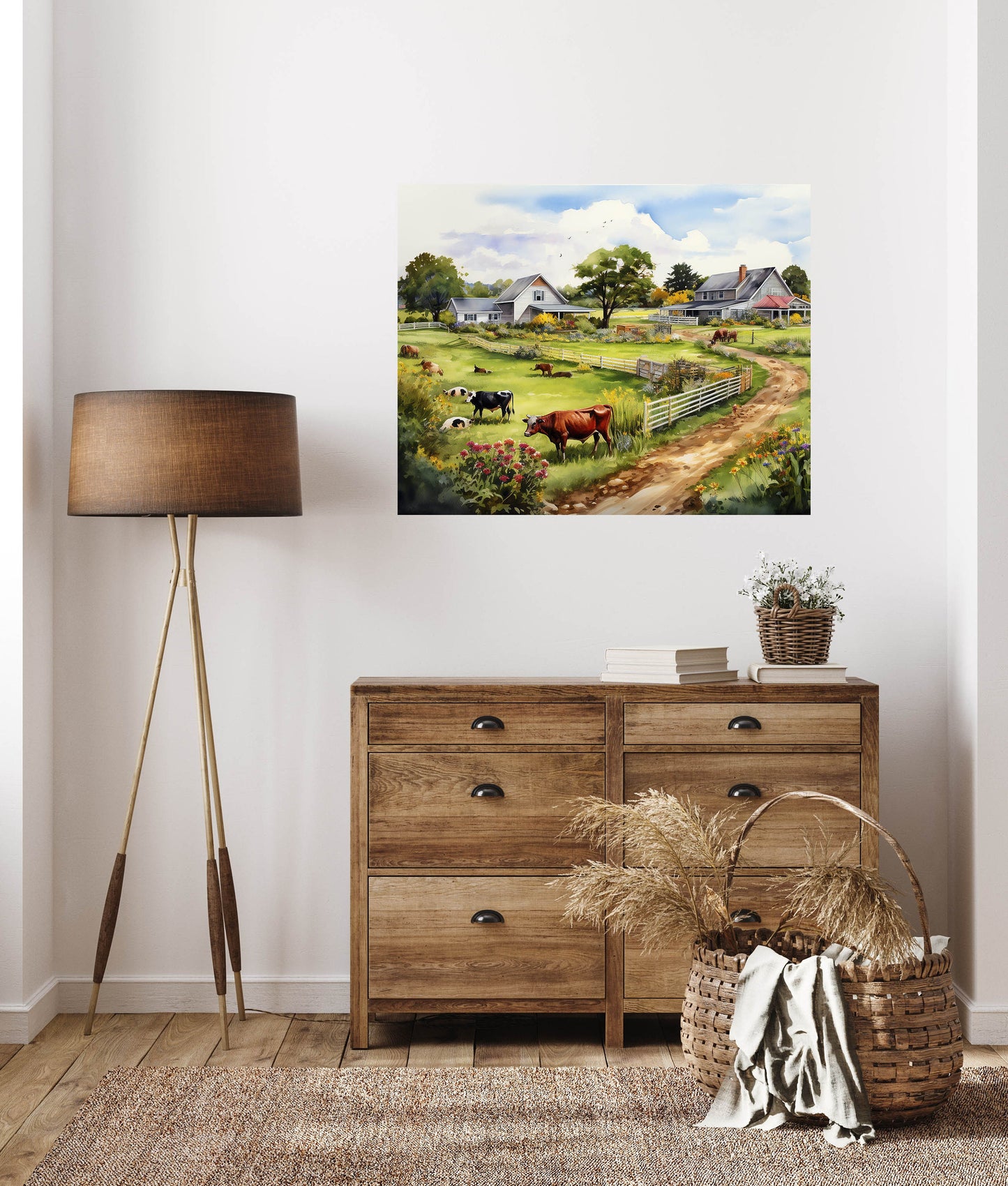 New Release, 20x16 Country Living Wall Art Canvas Print