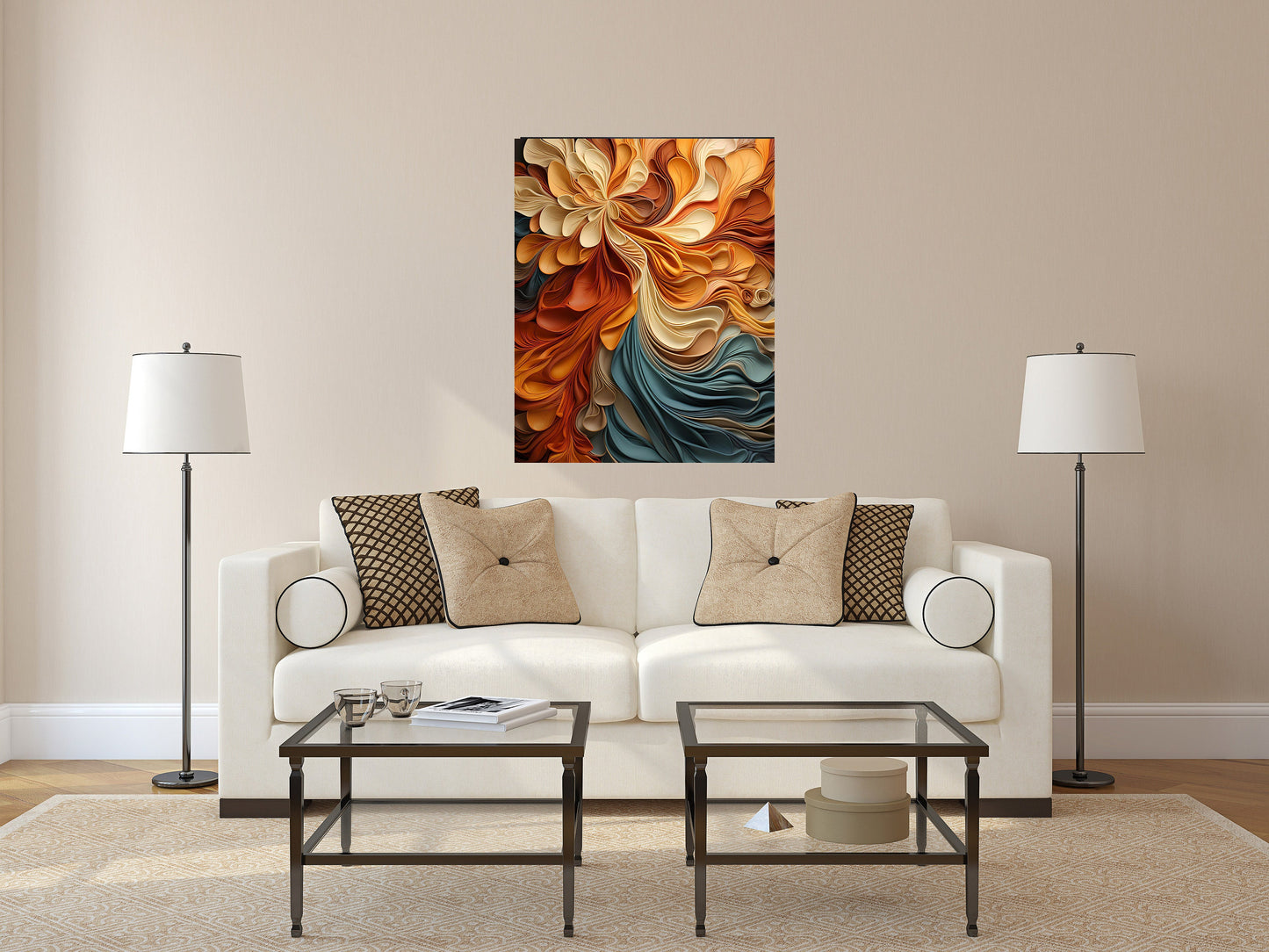 16x20 Color Knot Wall Art Canvas Print