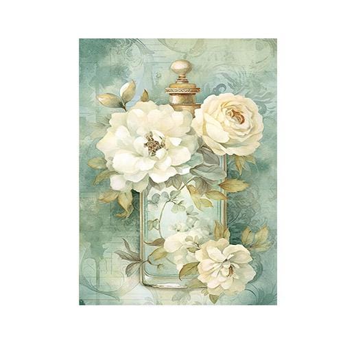 New Release, 11x14 Green Still Life Wall Art Canvas Print