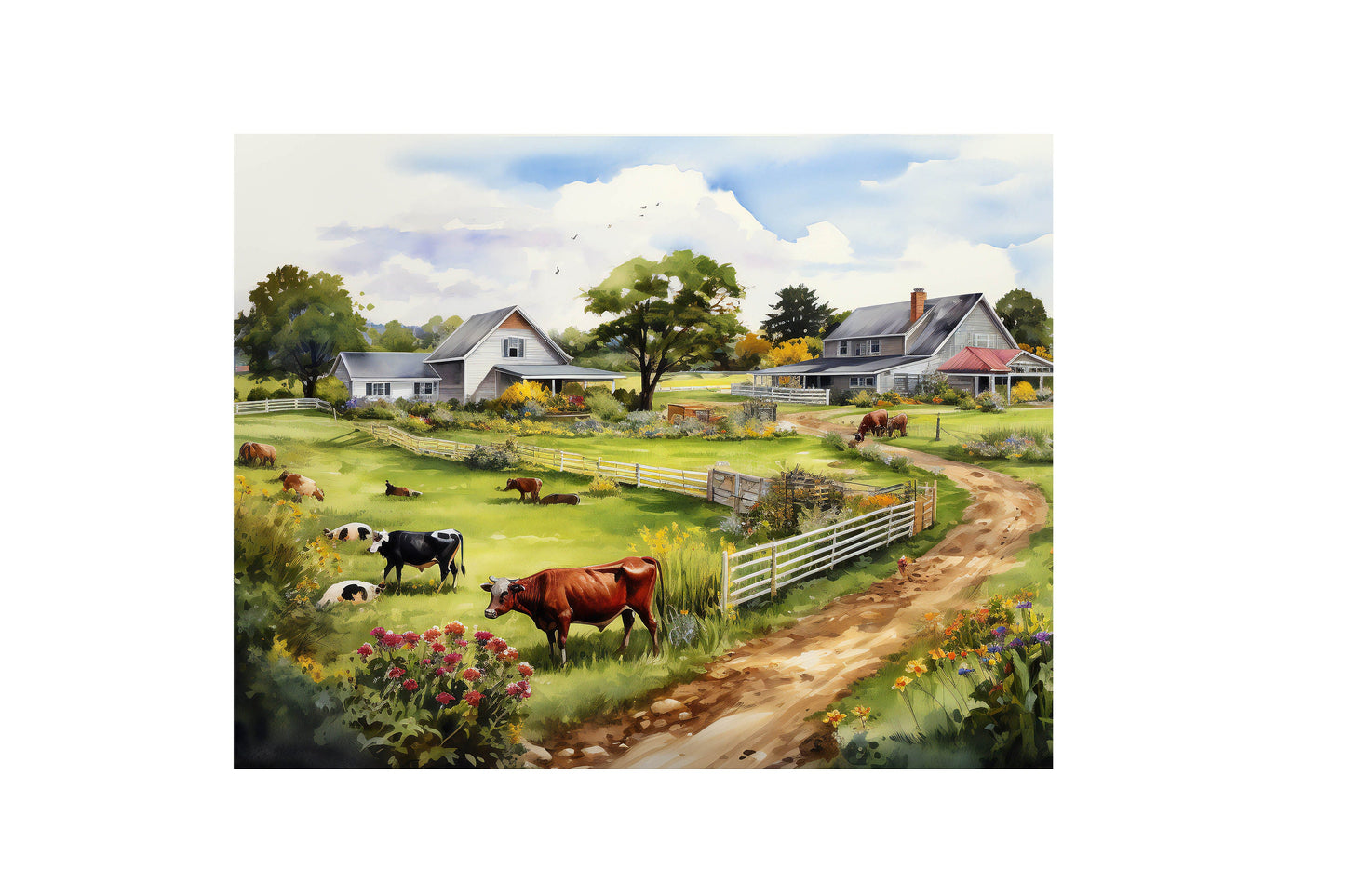 New Release, 20x16 Country Living Wall Art Canvas Print