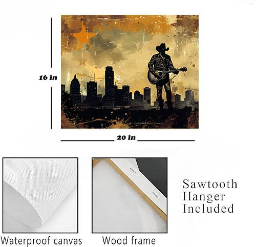 New Release, 20x16 Songwriter Wall Art Canvas Print