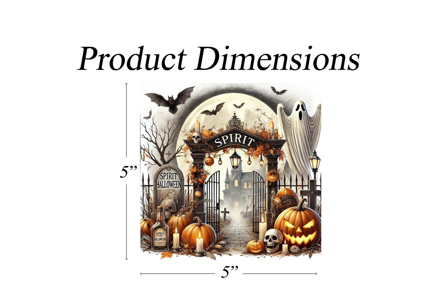 New Release, Halloween Graveyard Hanging Wall Mini Sign Wood Home Decor, Door Hanger, Wreath Sign