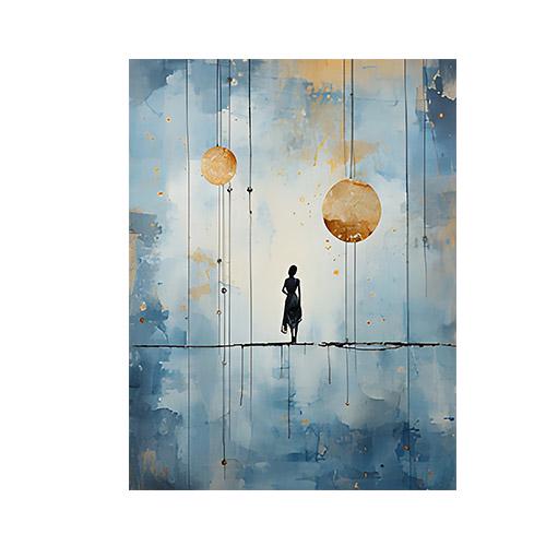 11x14 Tightrope Wall Art Canvas Print