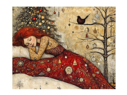 Christmas Dreams 20x16 Christmas Canvas Print