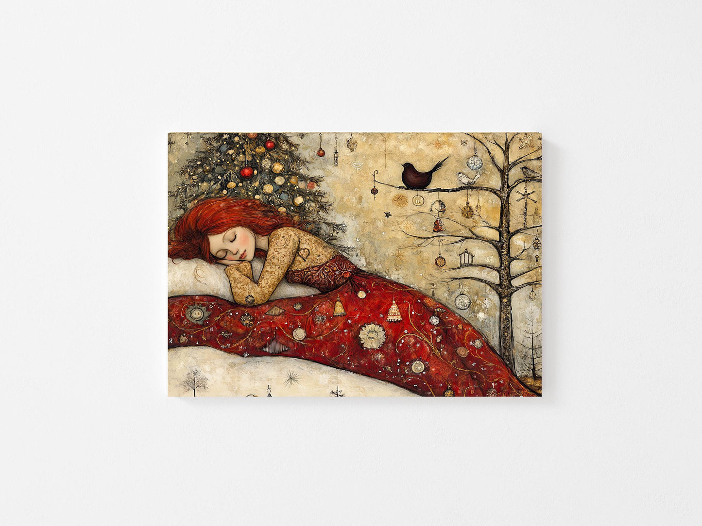 Christmas Dreams 20x16 Christmas Canvas Print