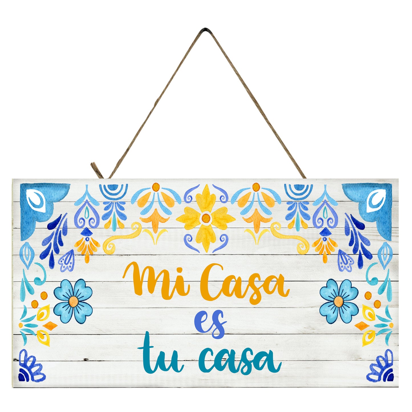 Mi Casa es Tu Casa Printed Handmade Wood Sign