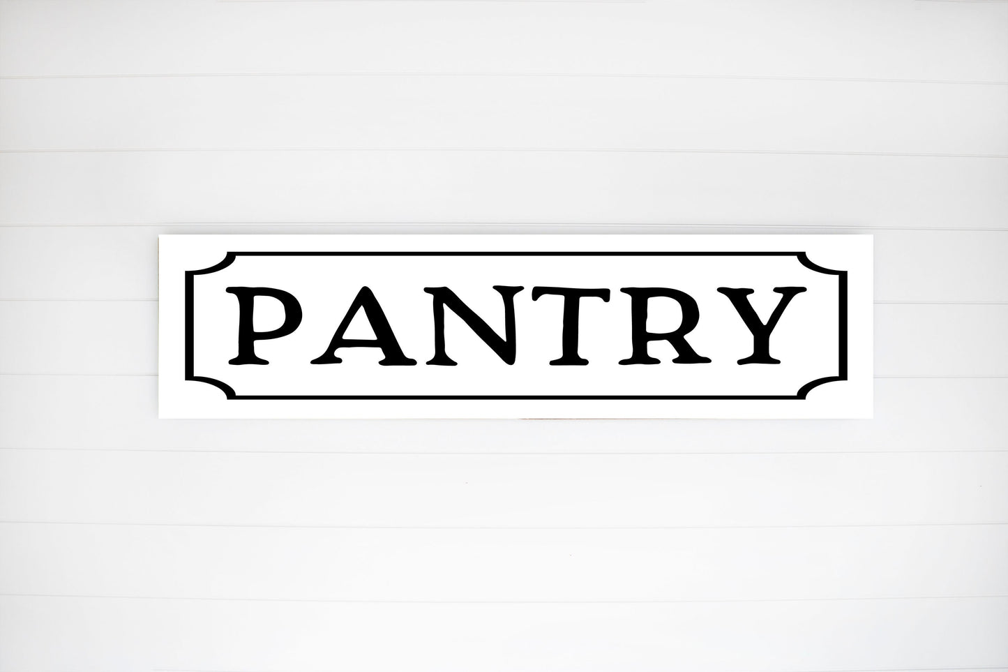24 Inch Pantry Printed Handmade Wood Sign