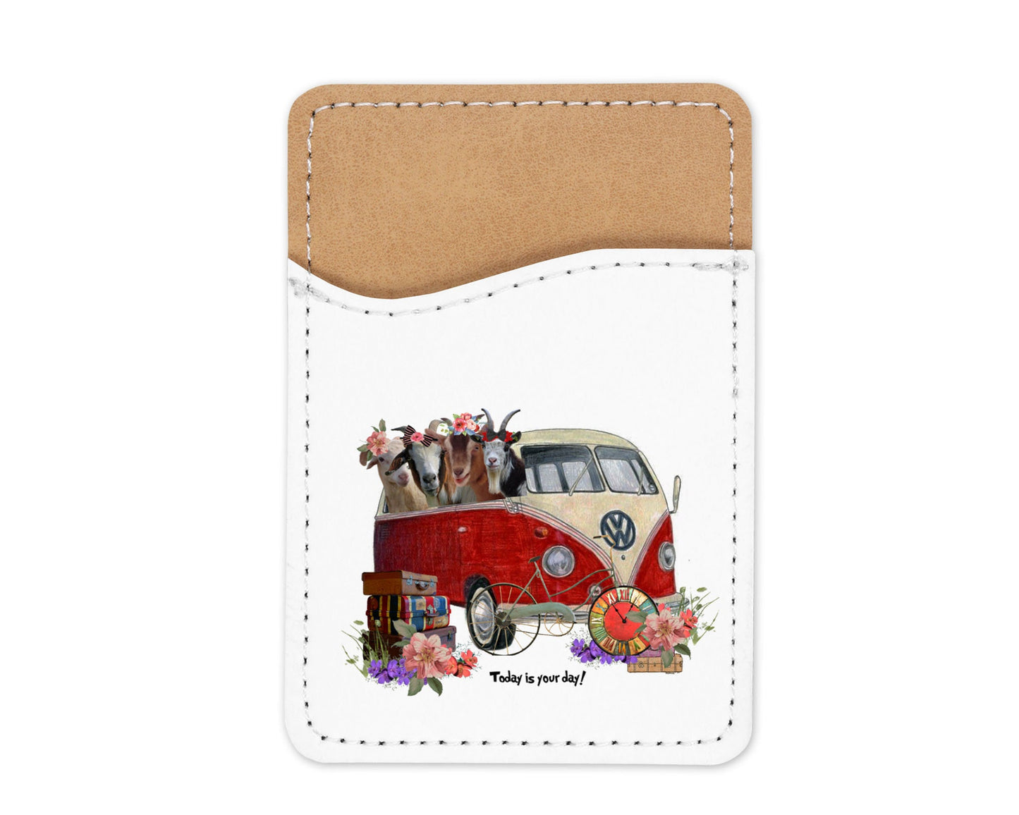 Today is Your Day Van Phone Wallet Credit Card Holder