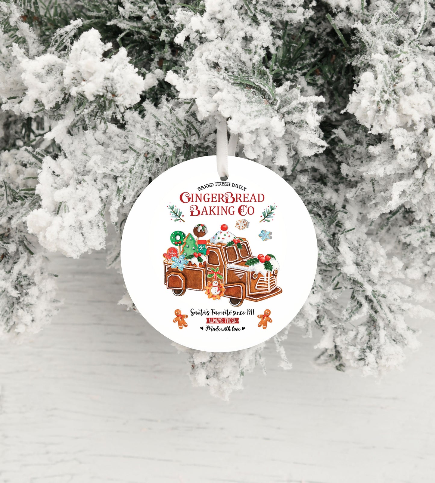 Adorno navideño Gingerbread Baking Co