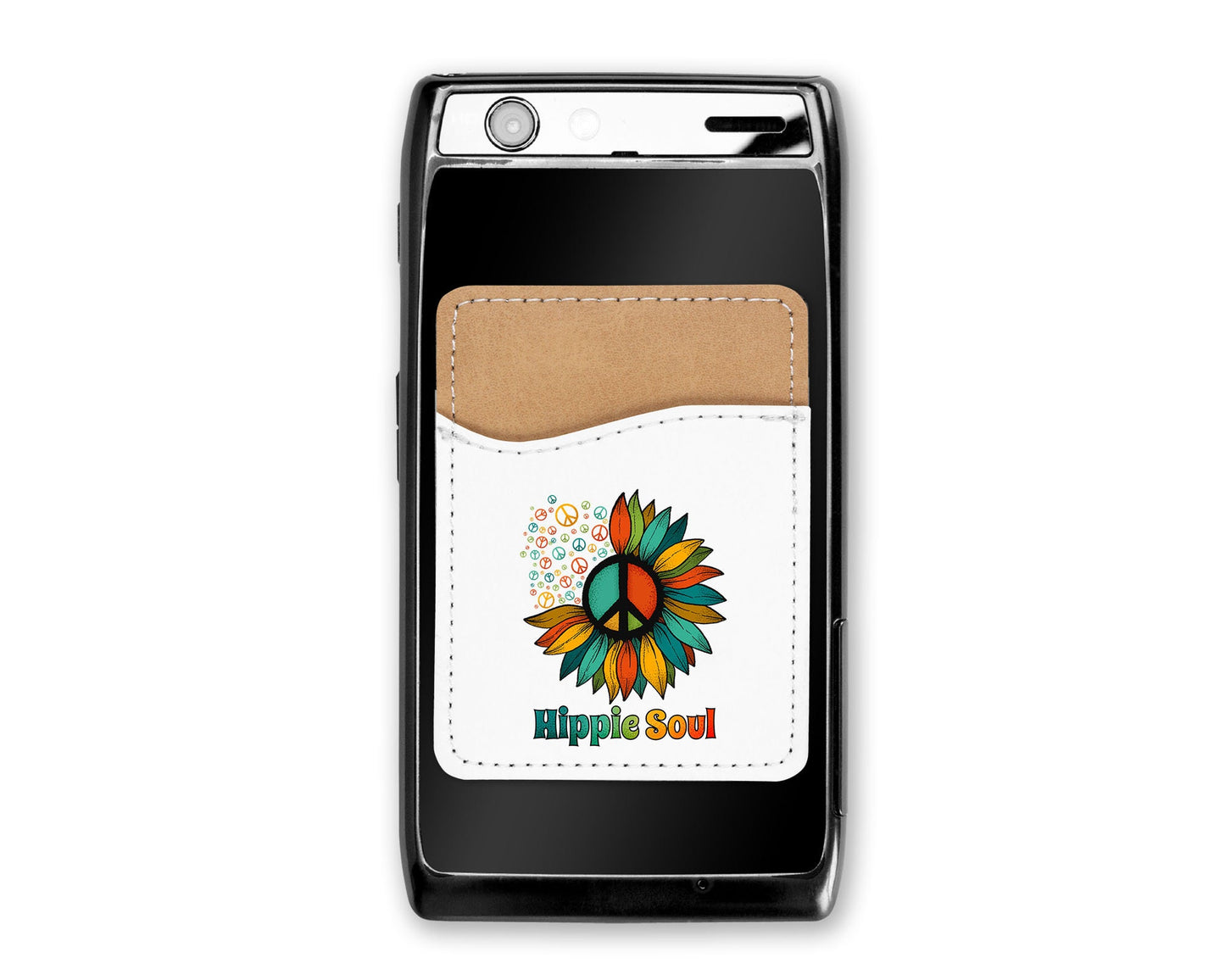 Hippie Soul Sunflower Phone Wallet Credit Card Holder