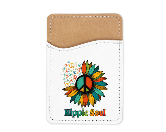 Hippie Soul Sunflower Phone Wallet Credit Card Holder