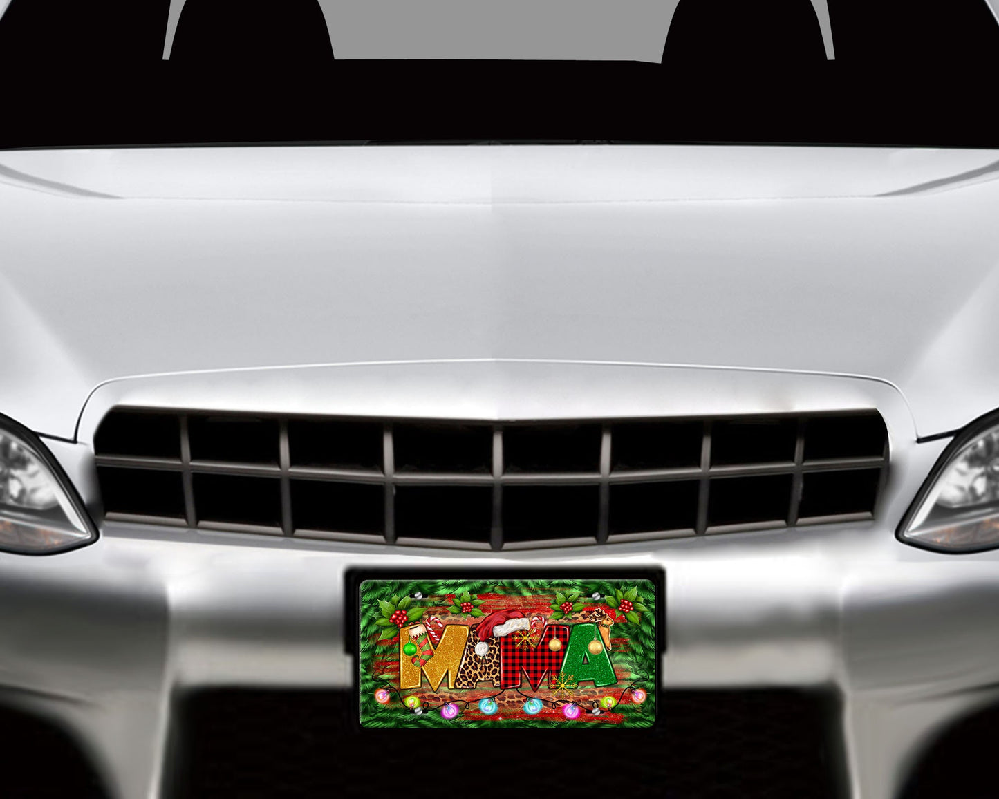 Christmas Mama Aluminum Vanity License Plate