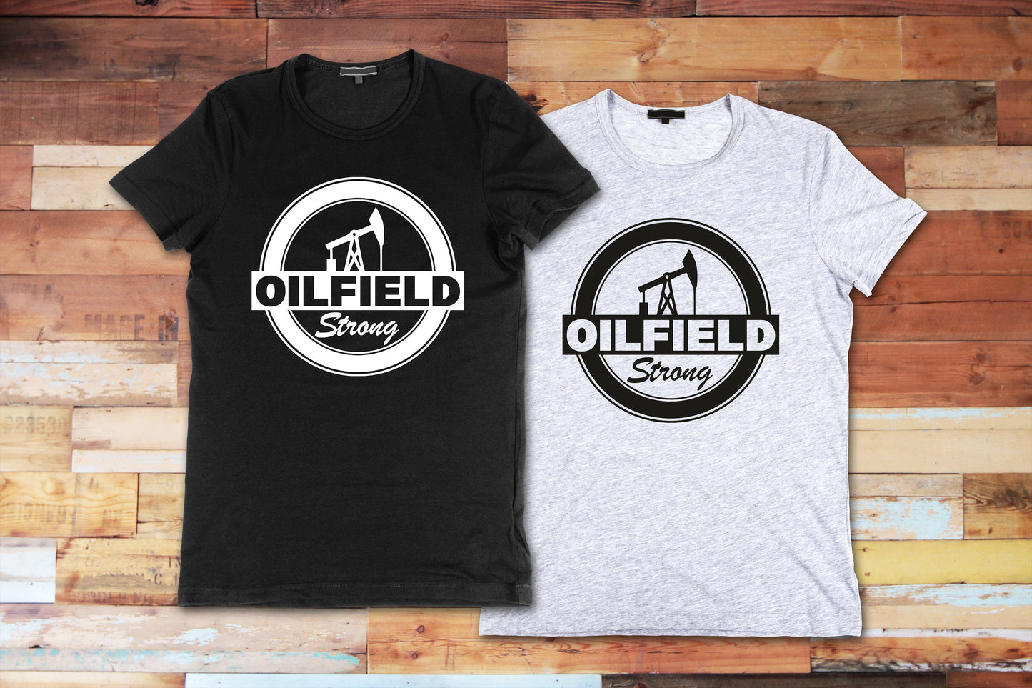 Oilfield Strong, T Shirt,  Tshirt, Skull Graphic, Graphic T's  100% Cotton Black White or Gray, Tee