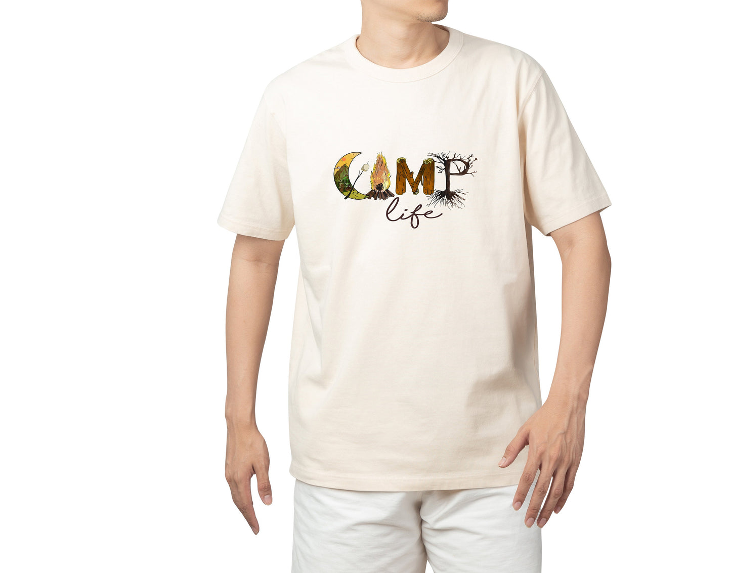 Camp Life T Shirt, Tshirt, Graphic T's  100% Cotton, Tee, Motivational,