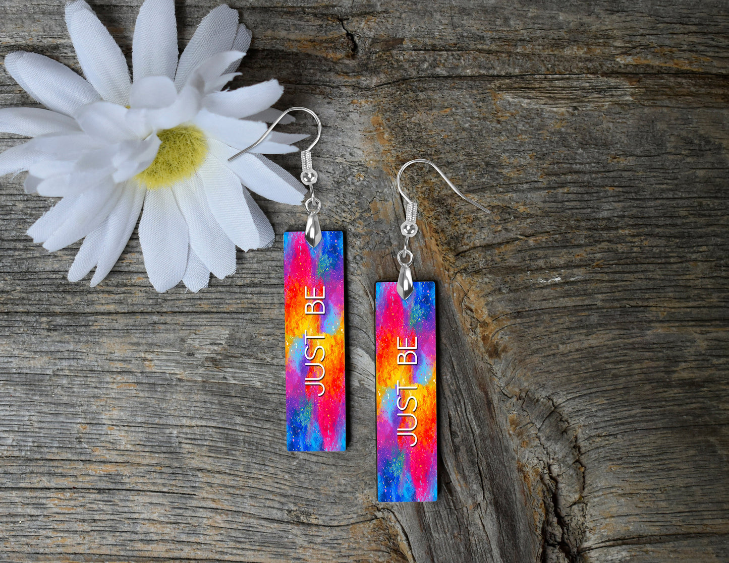 New Release Earrings Just Be Printed Wood Dangle Earrings Hypoallergenic Jewelry Handmade