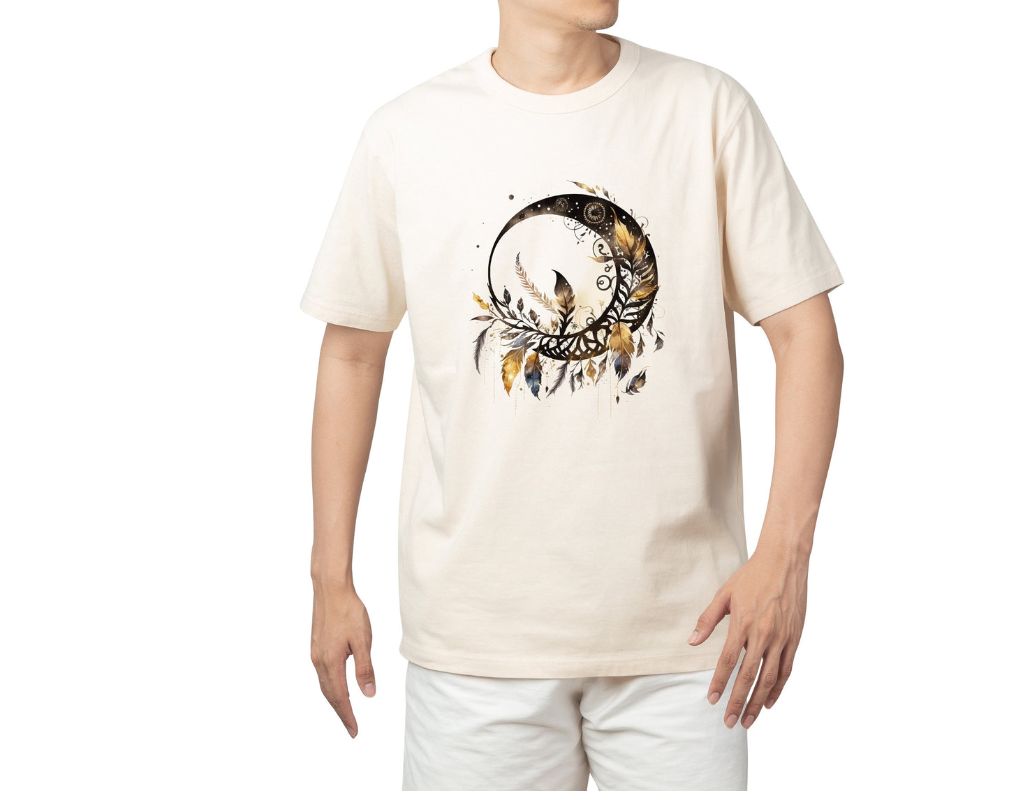 New Release Black and Gold Crescent Moon T Shirt, Tshirt, Graphic T's  100% Cotton Tee, Motivational, Western, Country Girl