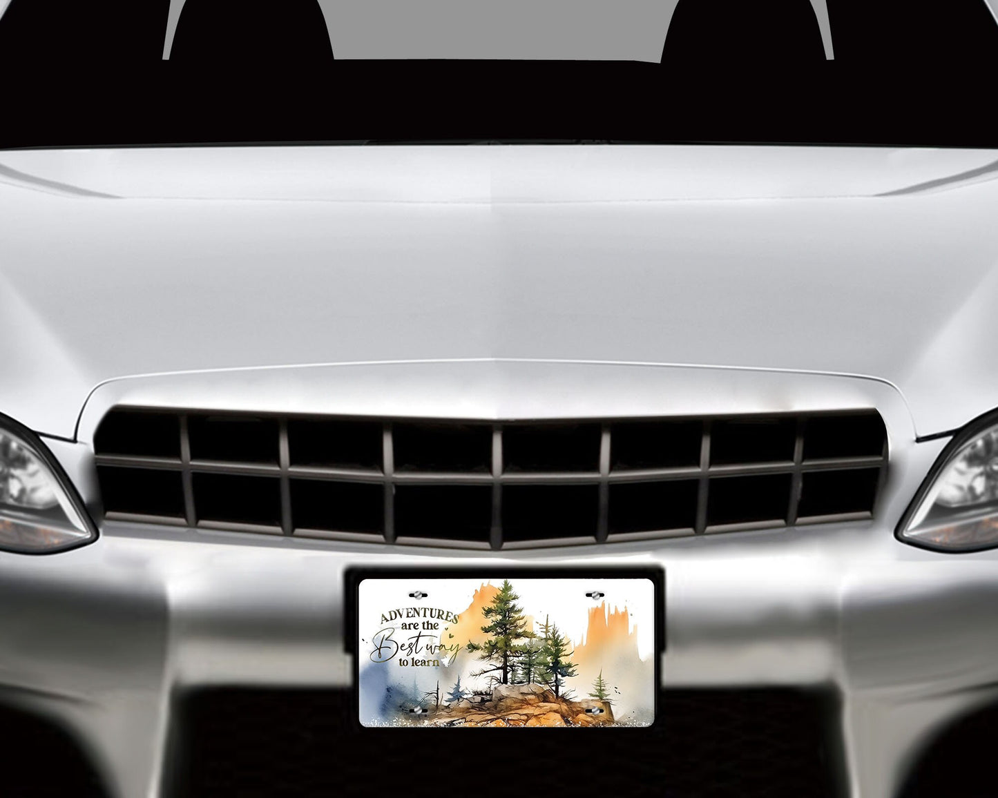 New Release Vanity Front License Plate Adventures are Best Way to Learn Aluminum Vanity License Plate Car Accessory Decorative Front Plate