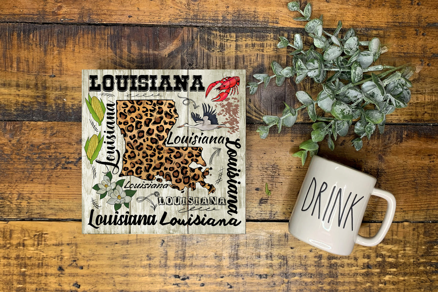 New Release Louisiana Subway Printed Handmade Wood  Mini Sign, Tier Tray Decor, Kitchen Sign, Farmhouse Decor, Wreath Sign, Door Hanger